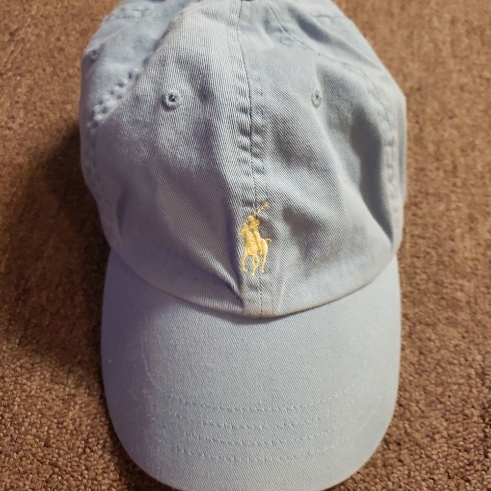Polo by Ralph Lauren Blue Leather Strap Back